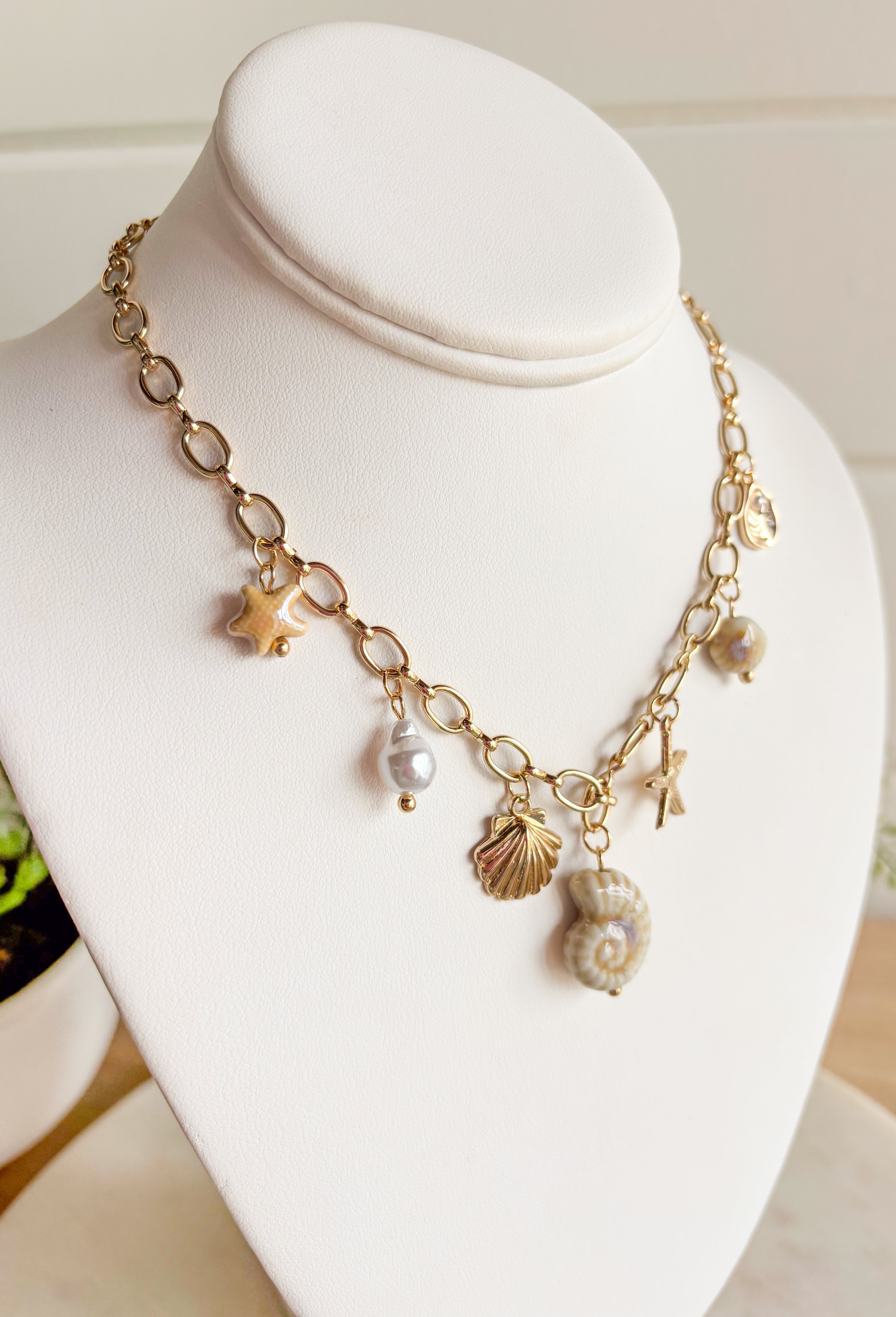 Seashells And Sunshine Necklace - Groovy's