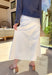 Meet your new spring go-to! This white cotton midi skirt is the kind of piece you’ll reach for on repeat—simple, flattering, and so easy to style a million different ways. The elastic waistband keeps it comfy (because we love cute&nbsp;and comfy), while the midi length gives you that effortless, polished look for everything from errands to brunch