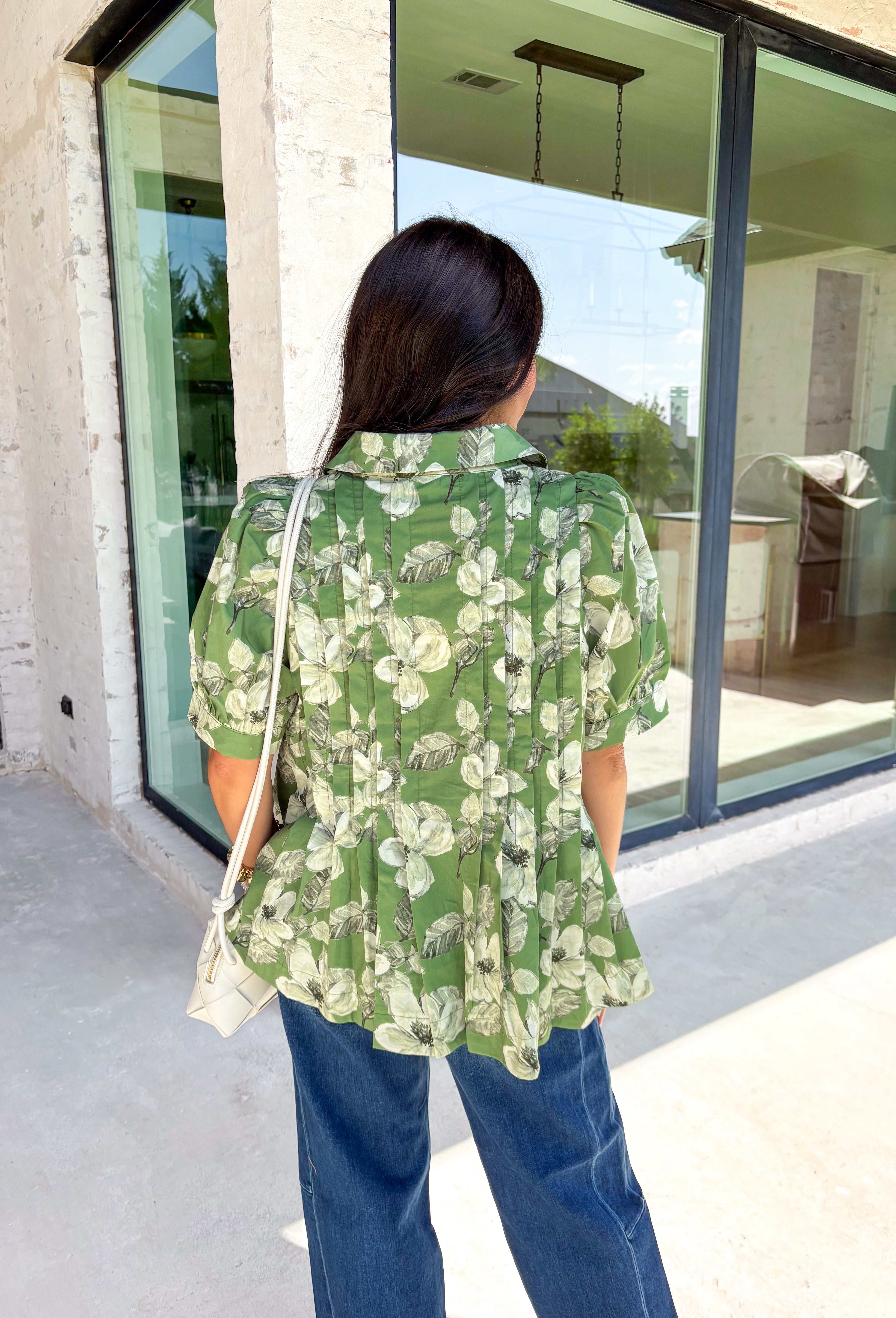 Skip To The Good Part Floral Top - Groovy's