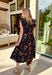 This black floral midi dress is basically a spring celebration you can wear! The colorful allover print pops beautifully against the black background, while the pink scalloped neckline and sleeves add the cutest little feminine touch. With a tiered skirt that moves like a dream and handy side pockets (because we love a practical moment), this one is made for everything from brunch dates to baby showers to twirling through the farmer’s market. You will find yourself reaching for this dress all season long!