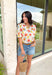 Soft Side Floral Top - Groovy's