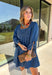 A timeless denim dress is always in style, and this one is made for all your favorite fall moments! Crafted from soft dark wash denim, this effortlessly feminine dress features a flattering smocked yoke that adds beautiful texture and a comfortable fit. The square neckline gives it a modern, polished look, while the tie details on the sleeves add the sweetest finishing touch. 