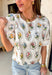 Sparks Fly Floral Top - Clothing - Tops - Entro - Groovy's