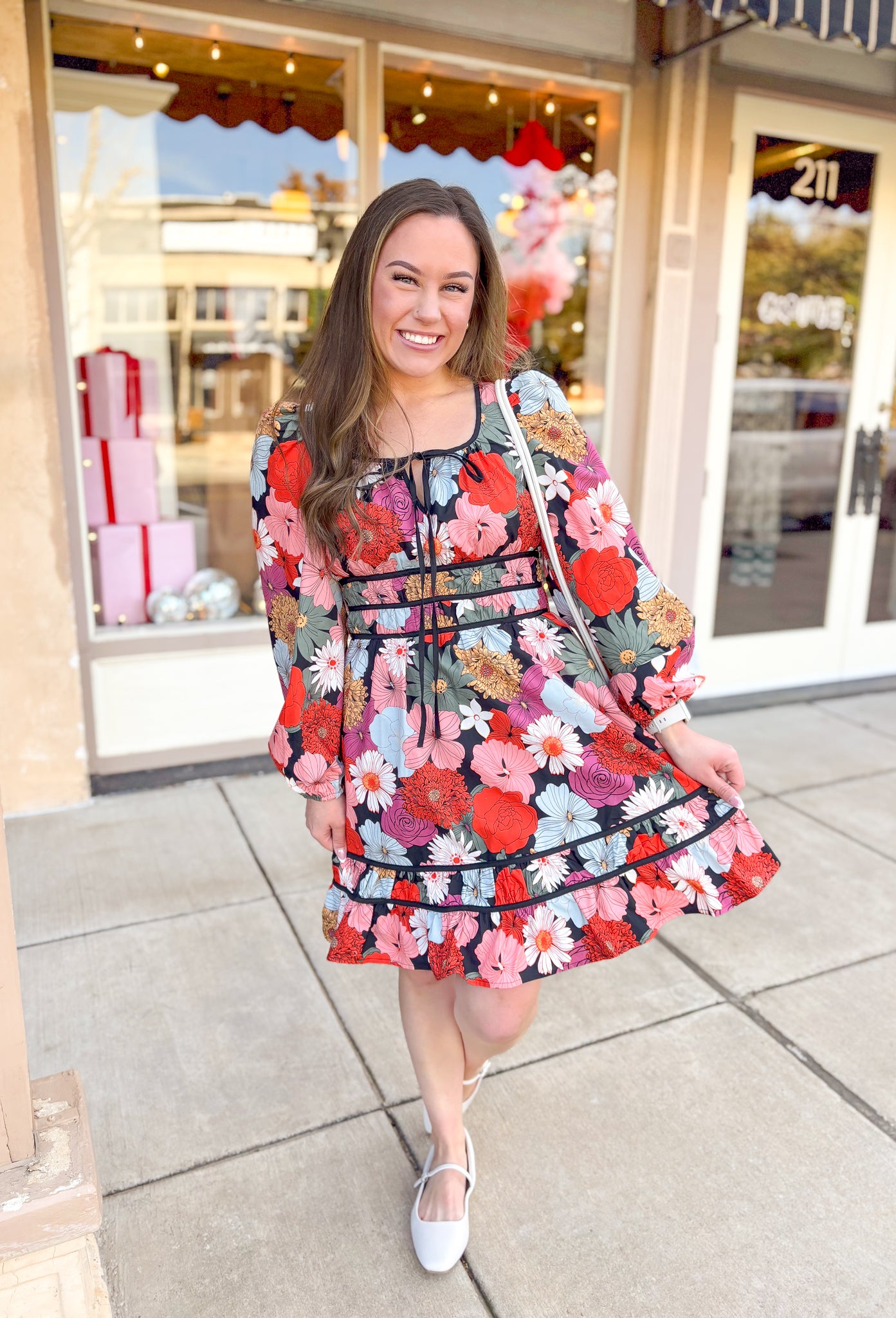 Stay Flirty Floral Dress