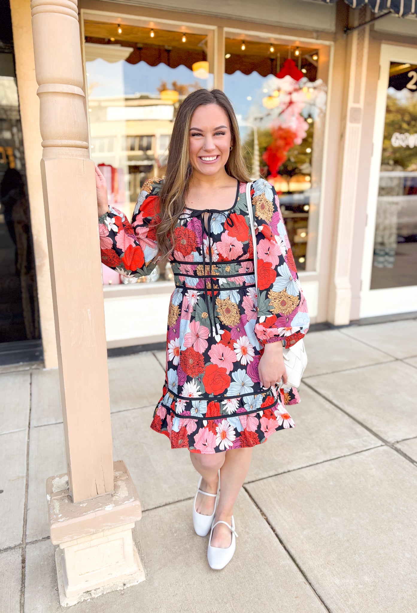 Stay Flirty Floral Dress