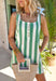 This green and white stripe sleeveless dress is the kind of easy summer piece you’ll keep reaching for! Made from breathable 100% cotton, it’s lightweight, comfortable, and perfect for warm days on the go. The front button details add a classic touch, while the stripe print keeps it fresh and fun for the season. And yes—side pockets make it even better. Whether you’re heading to brunch, errands, or a casual dinner, this dress makes getting ready feel effortless. 