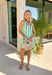 This green and white stripe sleeveless dress is the kind of easy summer piece you’ll keep reaching for! Made from breathable 100% cotton, it’s lightweight, comfortable, and perfect for warm days on the go. The front button details add a classic touch, while the stripe print keeps it fresh and fun for the season. And yes—side pockets make it even better. Whether you’re heading to brunch, errands, or a casual dinner, this dress makes getting ready feel effortless. 
