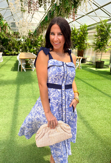 Summer Love Floral Midi Dress - Groovy's