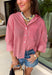 This red and white stripe button down top is a summer classic with a patriotic twist! The timeless stripe print makes it easy to style, while the white stripe detail along the back adds an unexpected touch that sets it apart. Designed with a collared neckline, front pocket, and easy button down silhouette, it’s the perfect piece for everything from backyard BBQs to fireworks and holiday weekends. Made from breathable cotton, it’s lightweight, comfortable, and ready for all your summer plans. 