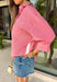 This red and white stripe button down top is a summer classic with a patriotic twist! The timeless stripe print makes it easy to style, while the white stripe detail along the back adds an unexpected touch that sets it apart. Designed with a collared neckline, front pocket, and easy button down silhouette, it’s the perfect piece for everything from backyard BBQs to fireworks and holiday weekends. Made from breathable cotton, it’s lightweight, comfortable, and ready for all your summer plans. 