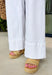 These white wide leg jeans are the ultimate summer staple with a flattering twist! Designed with built-in tummy control, they give you that smooth, confident fit while still feeling comfortable all day long. The classic wide leg silhouette with a clean, wide hem keeps the look timeless and easy to style for any occasion. With just the right amount of stretch, they move with you while holding their shape. 