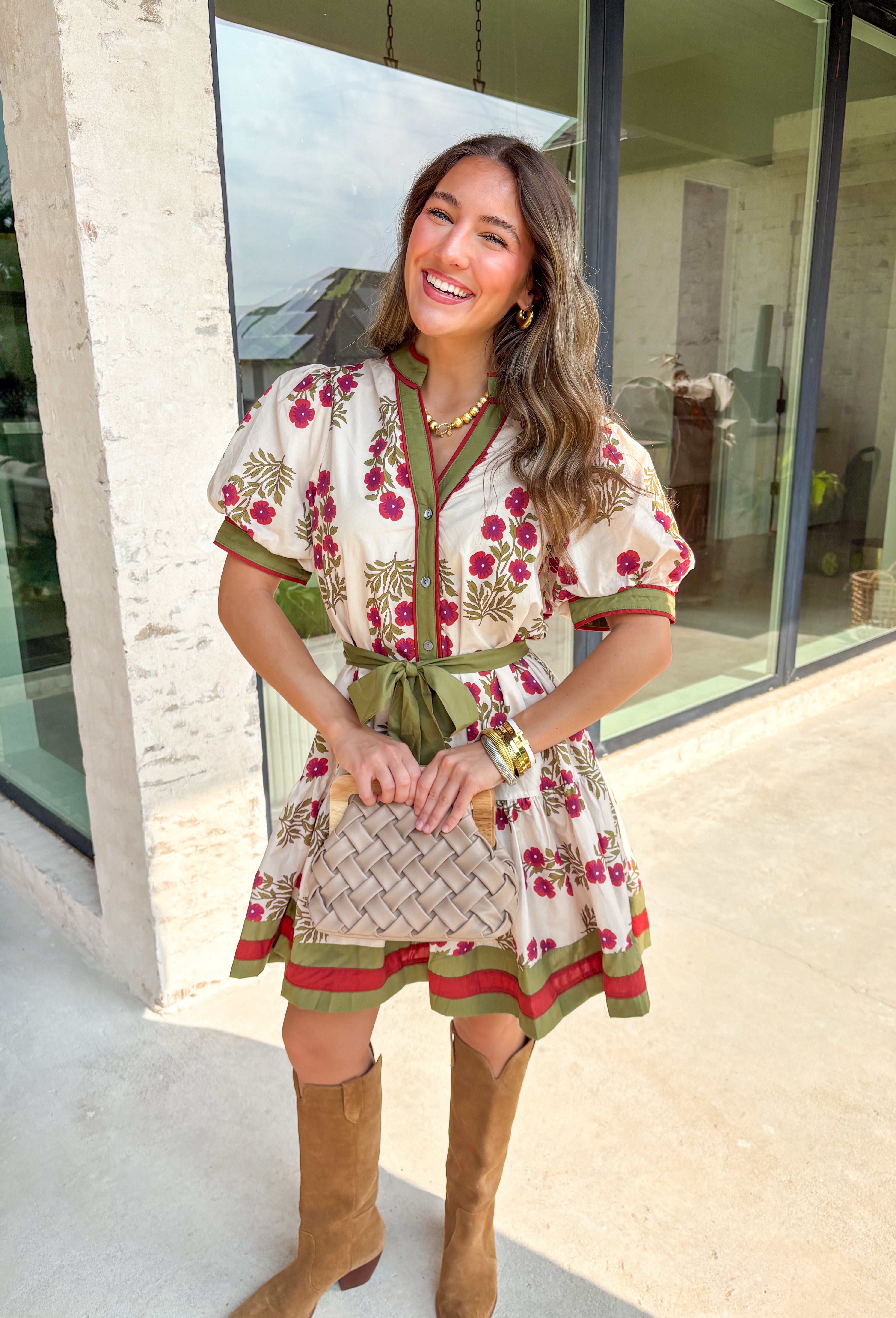 Sweet Intentions Floral Dress - Groovy's