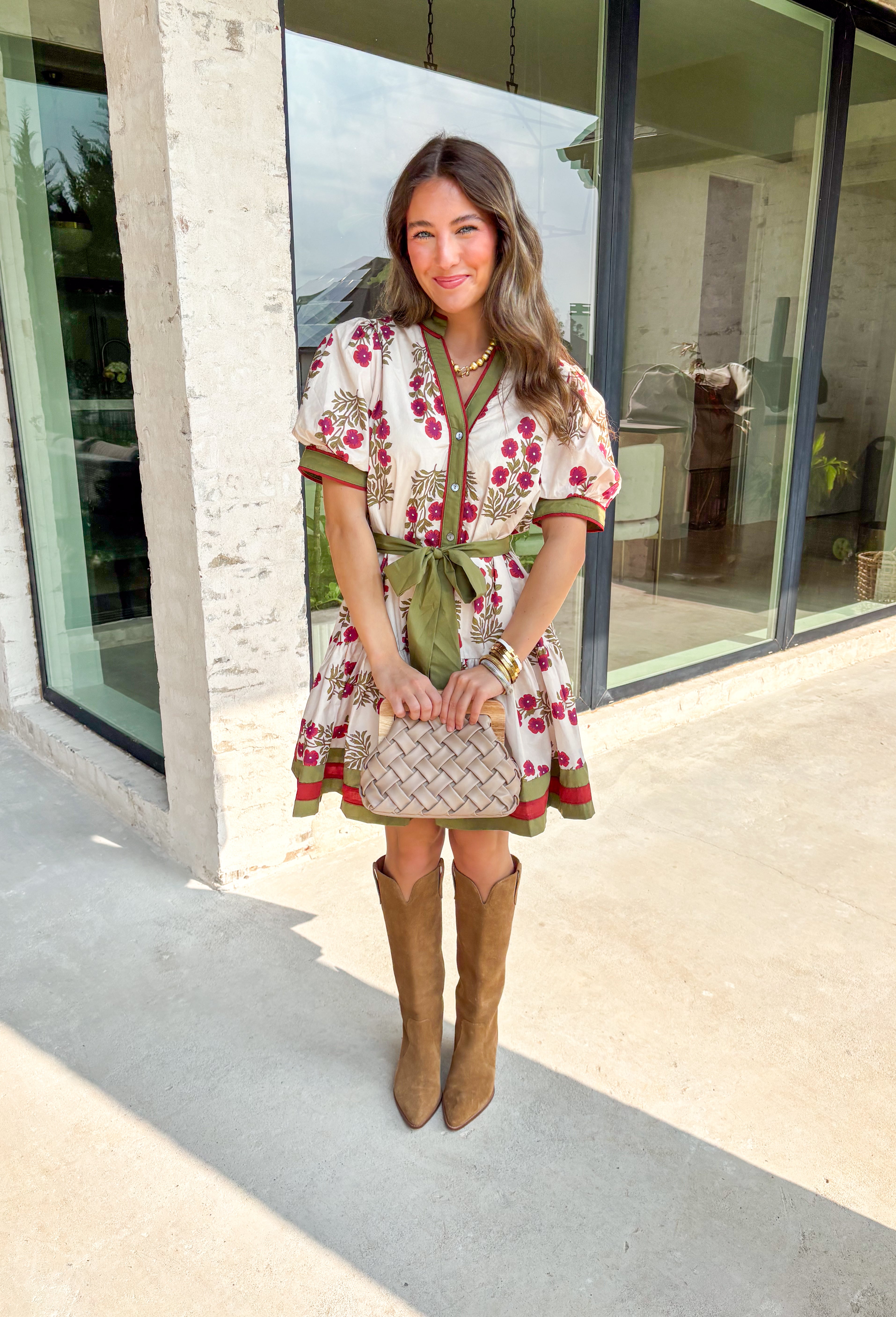 Sweet Intentions Floral Dress - Groovy's