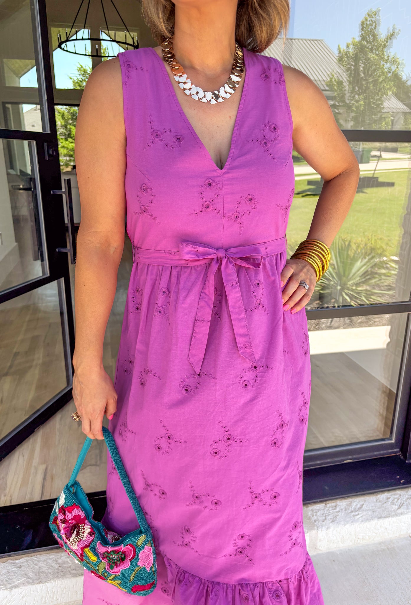 Sweet Memories Midi Dress - Groovy's