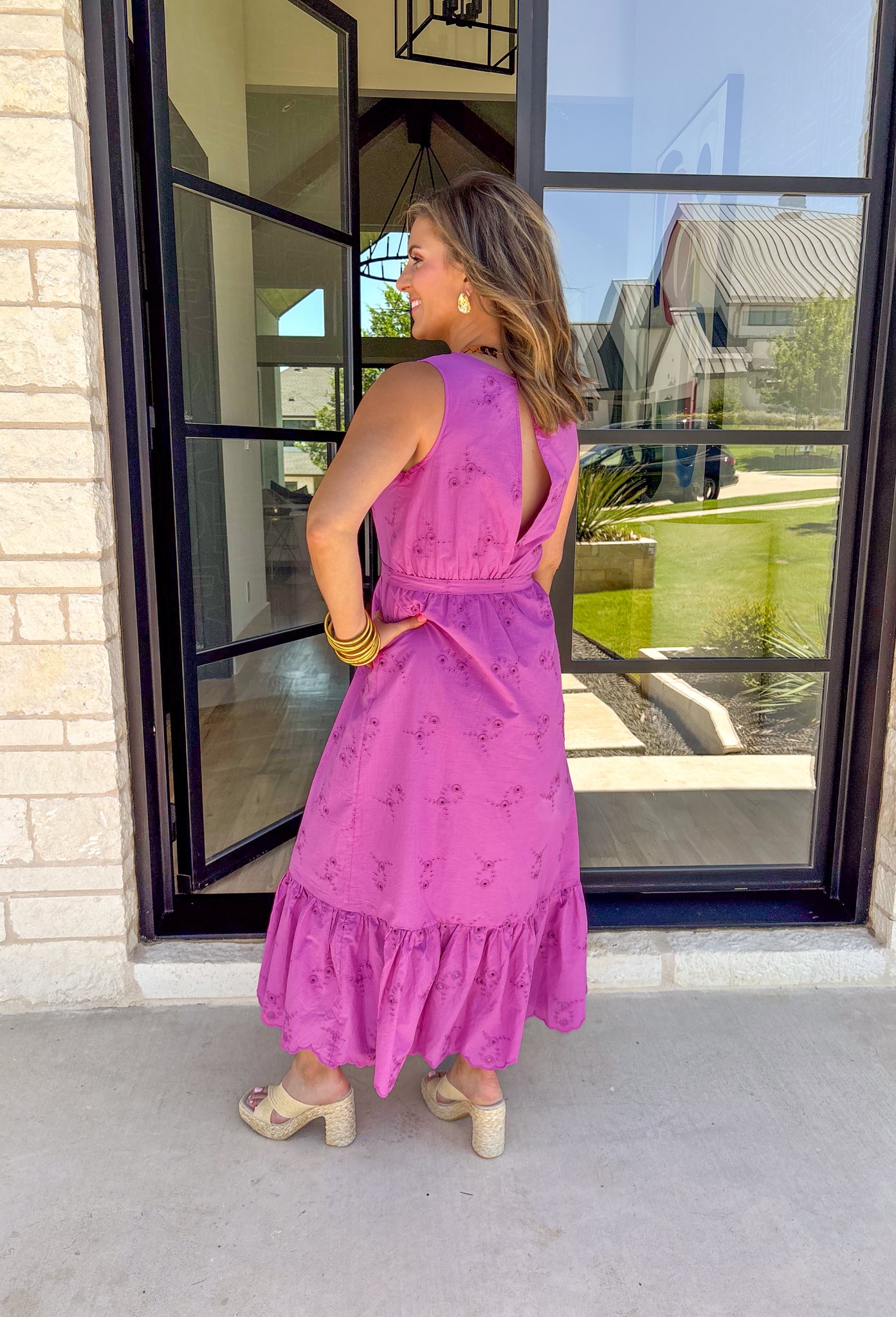 Sweet Memories Midi Dress - Groovy's