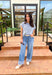 Tamera High Rise Wide Leg Jean by Lovervet - Groovy's
