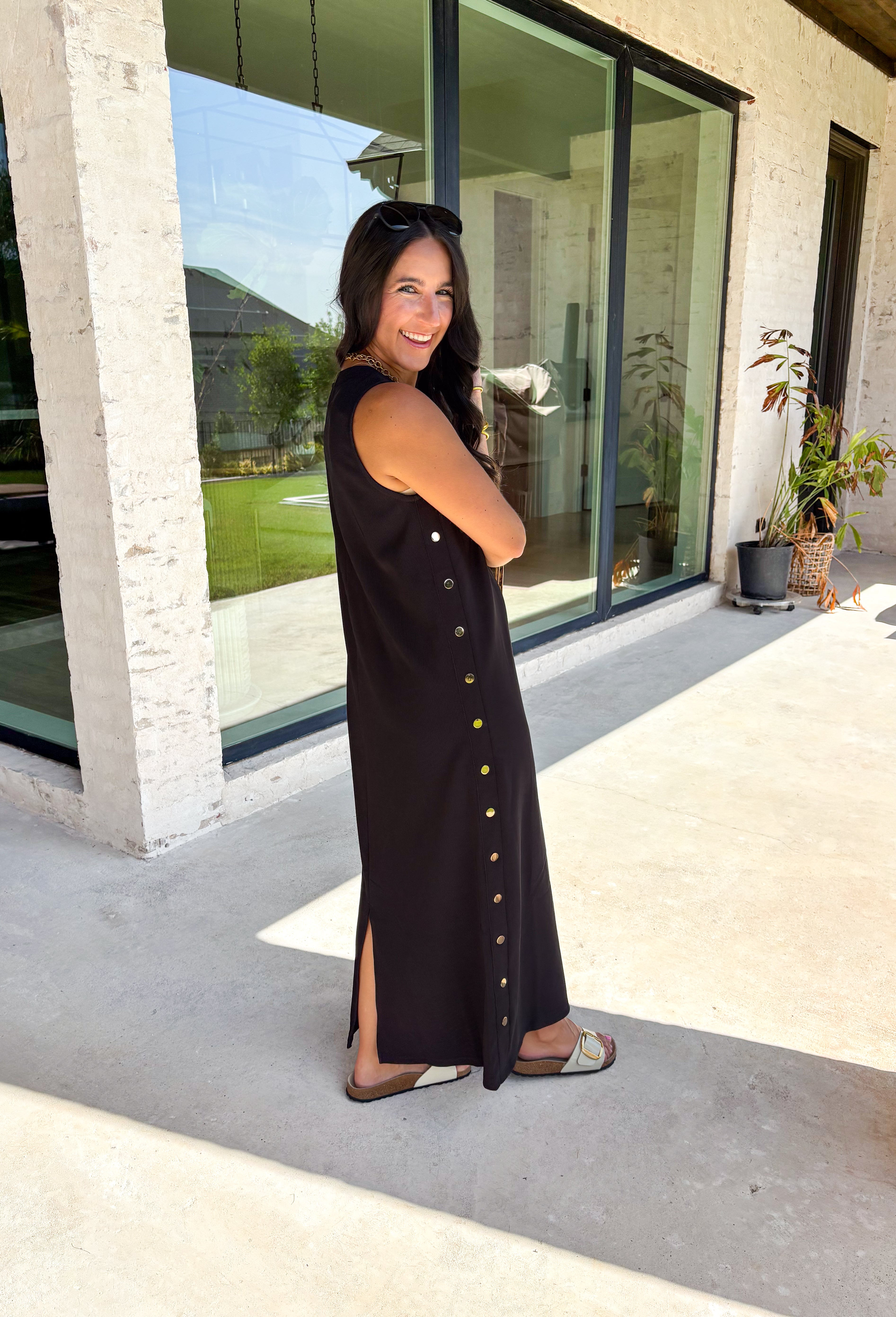 Tell Me Why Midi Dress - Groovy's