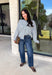 Stay cozy in timeless style with this dusty blue and off white striped cardigan! Made from an ultra-soft knit, this button-down layer is perfect for tossing on over your favorite basics when the temperatures start to cool. Whether you're heading to the office, enjoying a weekend coffee run, or relaxing at home, this cardigan is an effortless staple you'll reach for again and again.