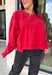 Nothing beats a perfectly broken-in sweatshirt, and this vintage-inspired pullover from Double Zero is one you'll reach for on repeat. Designed in a relaxed red wash, this lightweight sweatshirt has that lived-in look and feel you love from the very first wear. Ribbed trim at the neckline, cuffs, and hem adds a timeless finish, while the relaxed fit makes it perfect for layering or wearing on its own. 