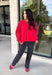 Nothing beats a perfectly broken-in sweatshirt, and this vintage-inspired pullover from Double Zero is one you'll reach for on repeat. Designed in a relaxed red wash, this lightweight sweatshirt has that lived-in look and feel you love from the very first wear. Ribbed trim at the neckline, cuffs, and hem adds a timeless finish, while the relaxed fit makes it perfect for layering or wearing on its own. 
