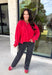 Nothing beats a perfectly broken-in sweatshirt, and this vintage-inspired pullover from Double Zero is one you'll reach for on repeat. Designed in a relaxed red wash, this lightweight sweatshirt has that lived-in look and feel you love from the very first wear. Ribbed trim at the neckline, cuffs, and hem adds a timeless finish, while the relaxed fit makes it perfect for layering or wearing on its own. 