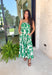 Tropical Escape Midi Dress - Groovy's