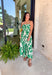Tropical Escape Midi Dress - Groovy's
