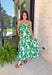 Tropical Escape Midi Dress - Groovy's
