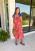 Tuscany Villa Midi Dress - Groovy's