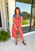 Tuscany Villa Midi Dress - Groovy's