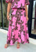 Feminine, flowy, and effortlessly versatile, this floral midi skirt is the perfect piece to refresh your fall wardrobe! Designed in a beautiful pink hue with a rich brown floral print, it brings a perfect blend of color that's easy to wear from season to season. The lightweight cotton fabric and chic pleated detailing create graceful movement with every step, while the flattering midi length makes it perfect for everything from brunch dates to holiday gatherings. 