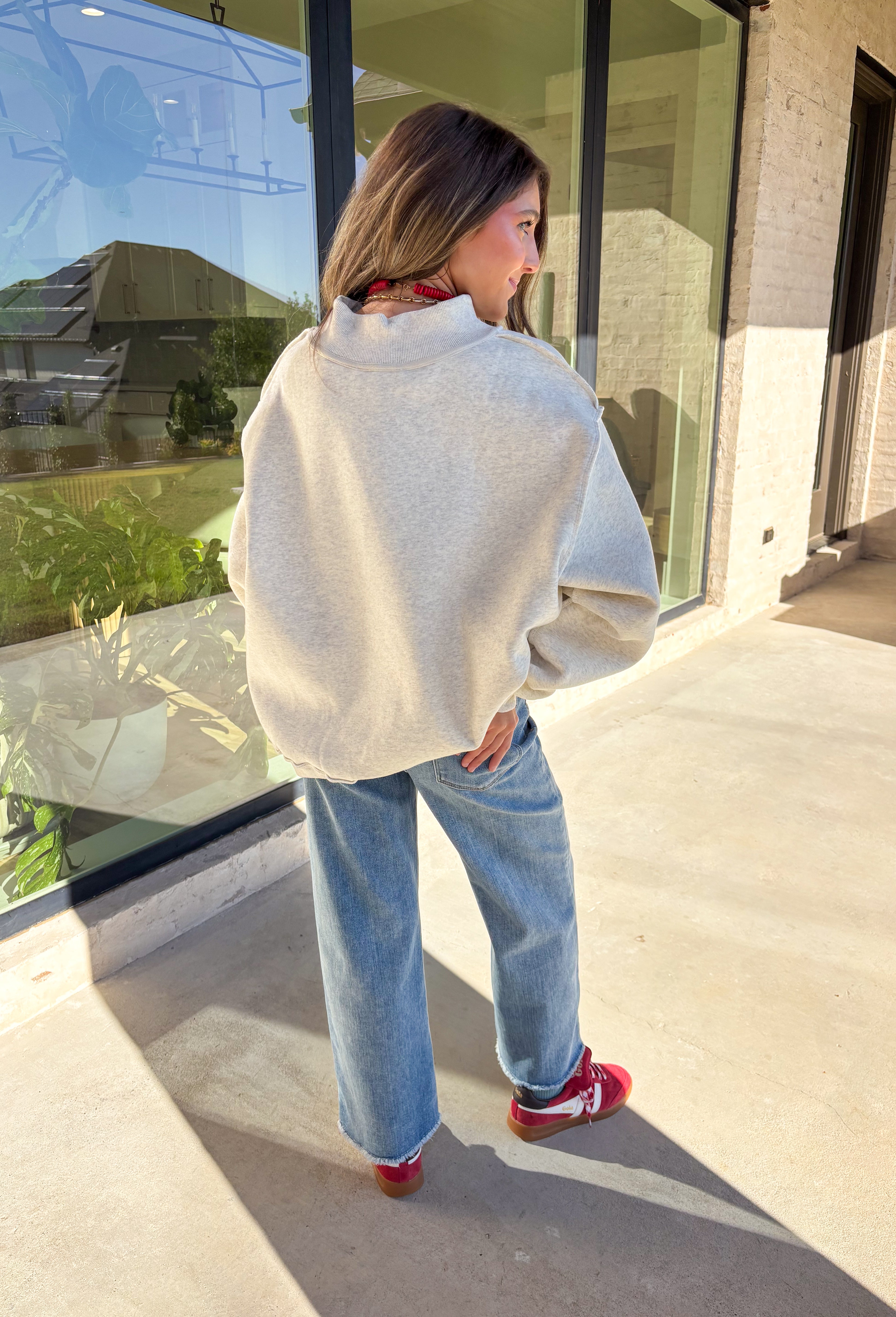 This pullover is giving cozy Sunday vibes — whether you’re headed to church, coffee with a friend, or just lounging with your fam. The reversible design makes it twice as good (literally!). One side reads “WWJD” and the other says “Amen,” so you can wear your faith however you’re feeling that day. Soft, warm, and made for chill fall moments, this one’s bound to be on repeat all season long!