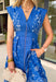 This blue midi dress by Entro is such a fresh, feel-good pick for spring! Featuring a crisp white embroidered print throughout, it has that sweet, elevated look that feels effortless but still a little special. The cap sleeves keep it light and easy, while the front zipper closure adds a modern touch (and makes getting dressed a breeze). Pintuck details at the neckline and waist give it a flattering shape and a polished finish that works for everything from brunch to showers to spring events. 