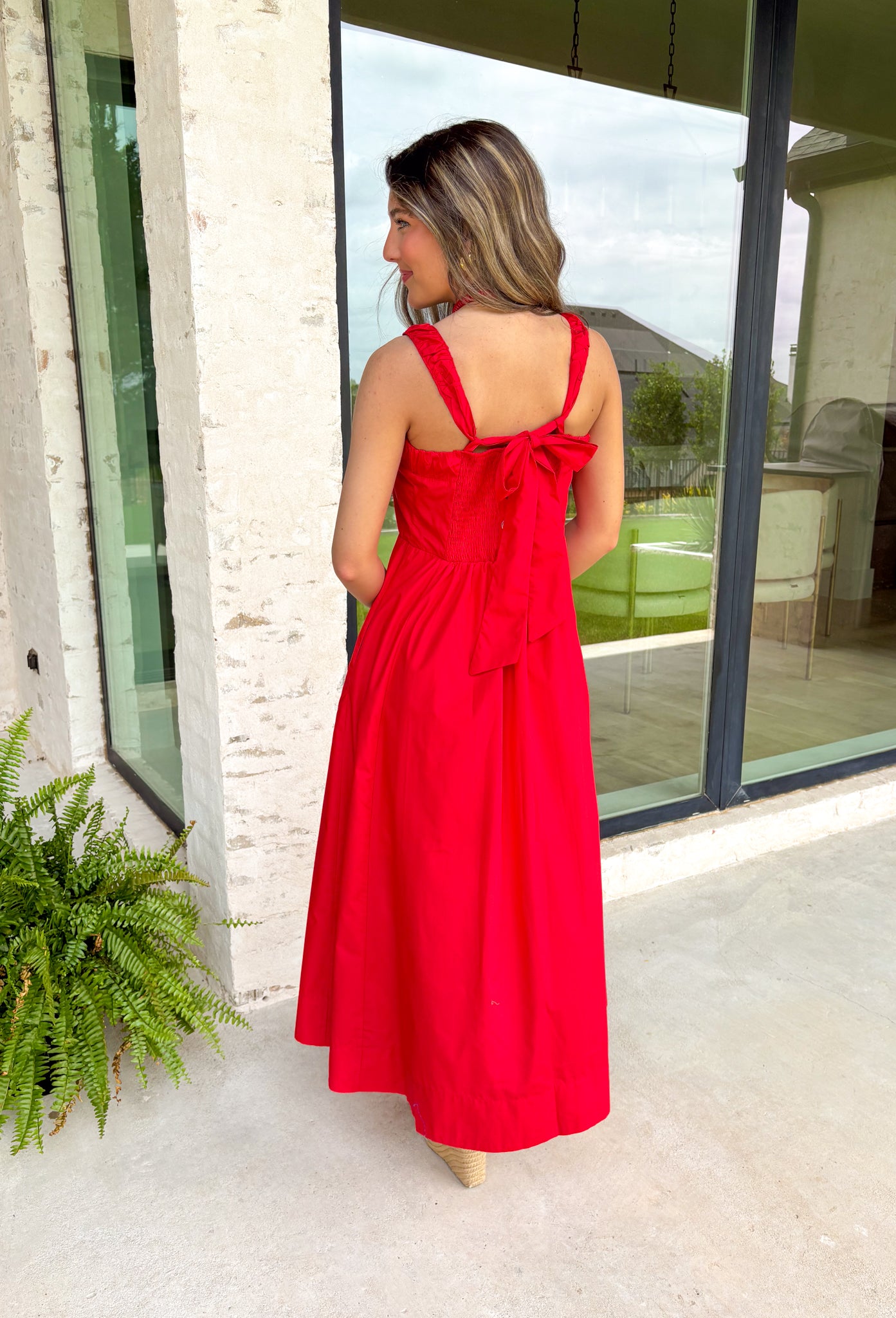 Wish You Well Midi Dress - Groovy's