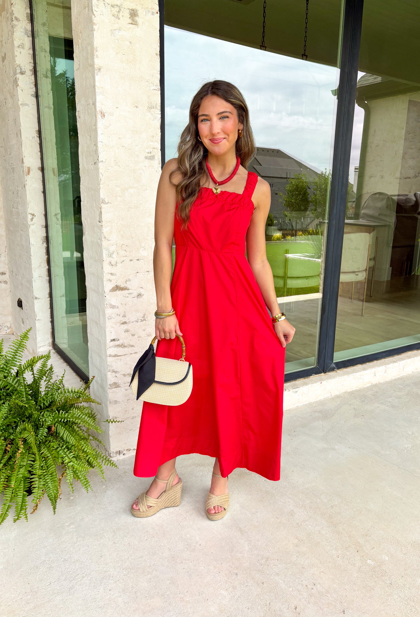 Wish You Well Midi Dress - Groovy's