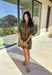 Wondering Why Dress in Olive - Clothing - Dresses - Entro - Groovy's