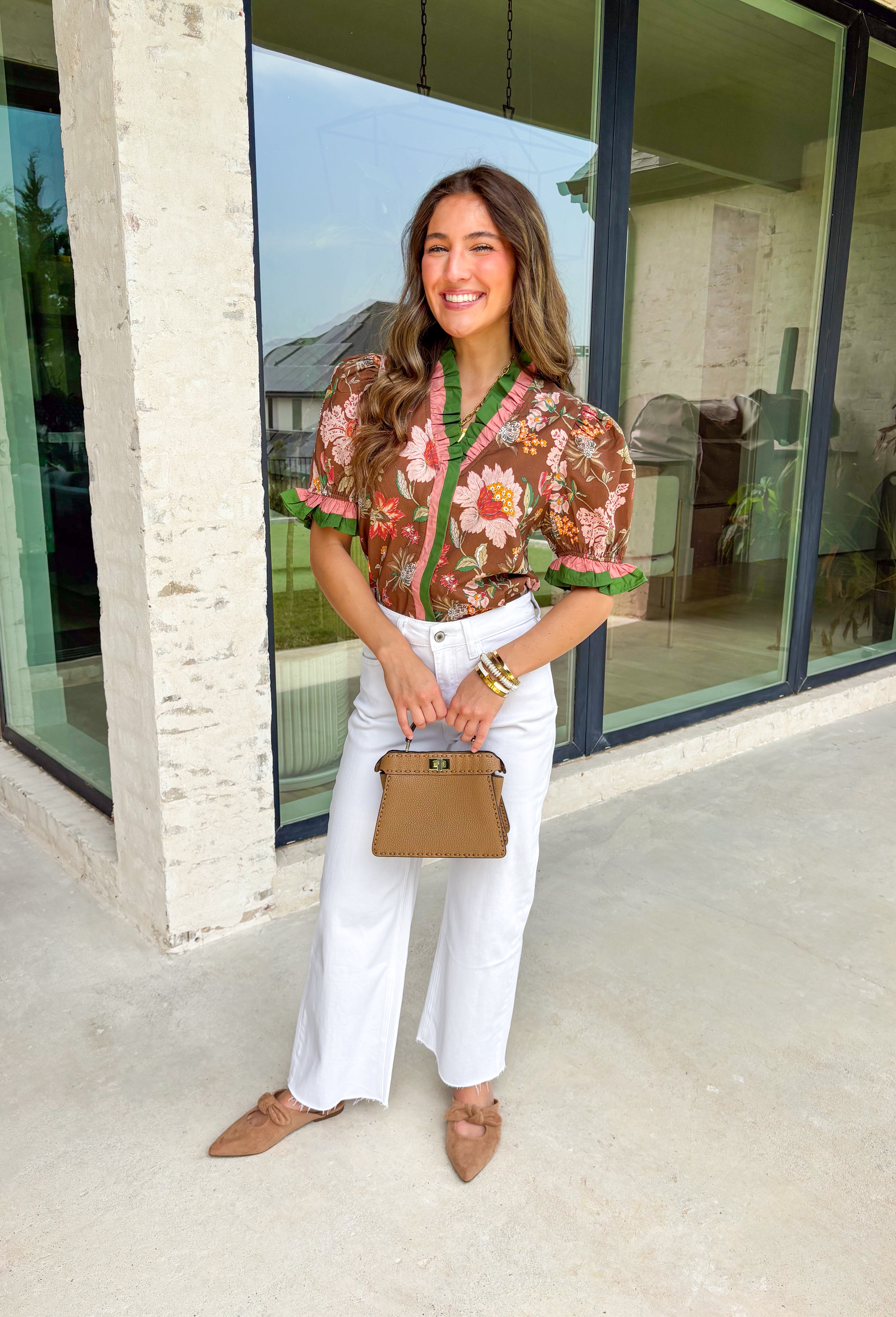 Worth The Wait Floral Top - Groovy's