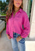 Z SUPPLY Alfie Button Up Top in Island Pink - Groovy's