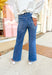 Aileeah Slim Wide Jean by Vervet - Groovy's