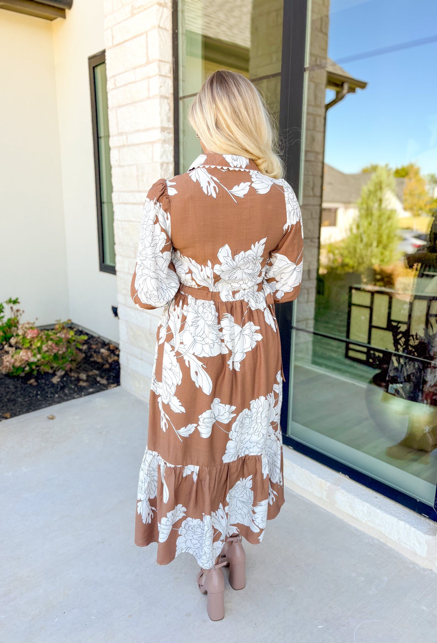 Better Days Ahead Midi Dress - Groovy's