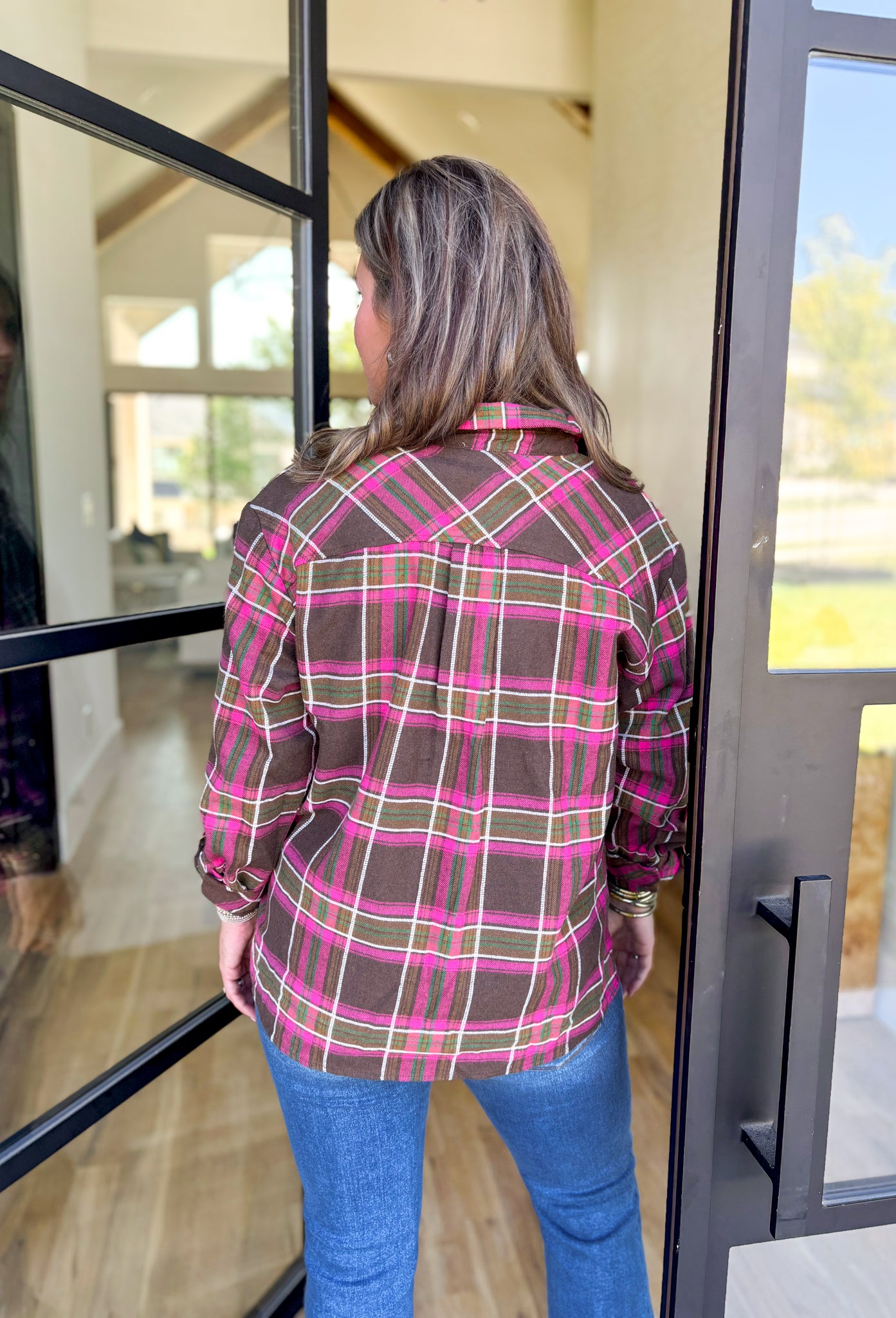 Bonfire Ready Flannel Top - Groovy's