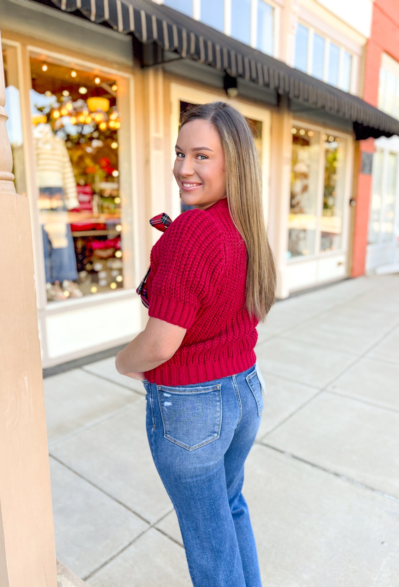 Christmas Dreaming Short Sleeve Sweater