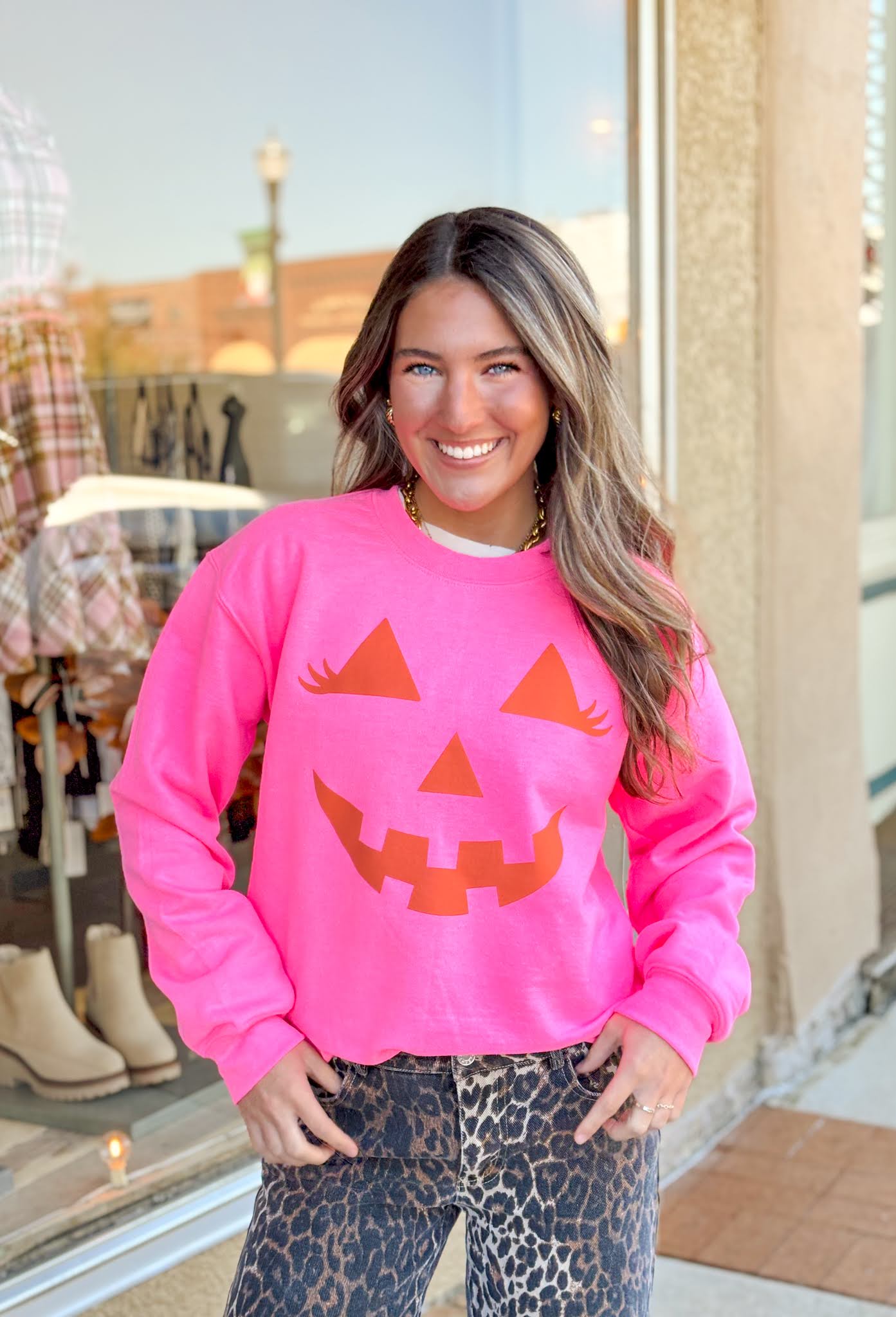 Hey Pumpkin Sweatshirt - Groovy's