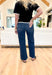 Kinsley Tummy Control Super High Rise Wide Leg Jean - Groovy's