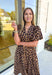 No Time Wasted Leopard Midi Dress - Groovy's