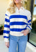 Old Habits Sweater in Cobalt - Groovy's