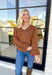 Phoebe Knit Cardigan in Camel - Groovy's