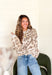 Wild At Heart Leopard Sweater - Groovy's