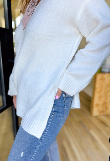 Z SUPPLY Modern Sweater in Sea Salt - Groovy's