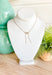 Isn't It Sweet Necklace, dainty thin gold bow necklace